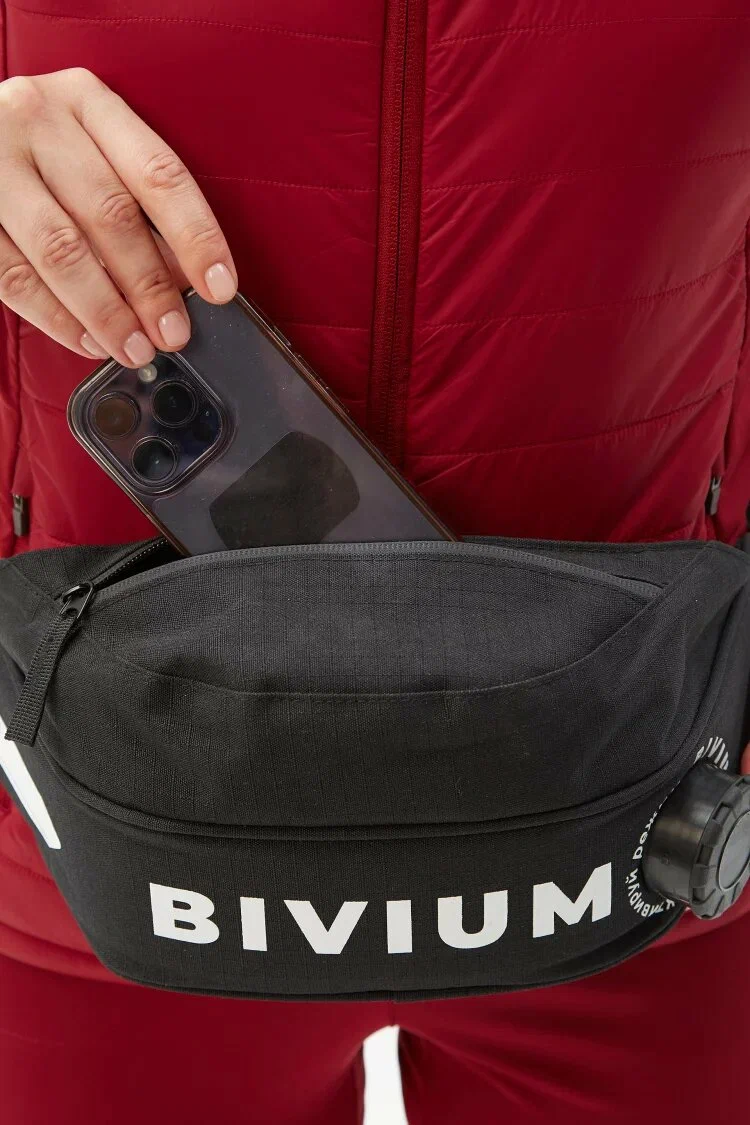 MAC101UN225-00125 Подсумок на пояс с термобаком Bivium, ёмкость 1 L, цв. черная