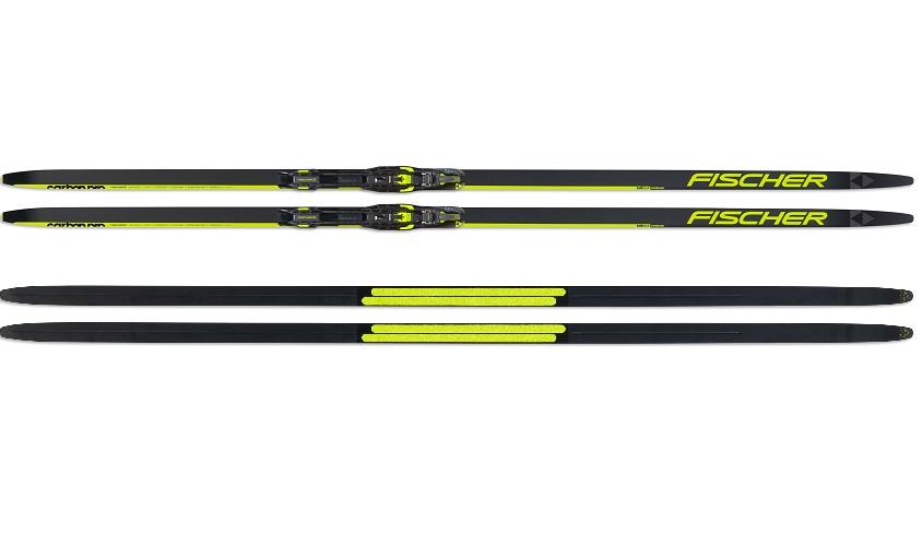 N13522 Лыжи беговые FISCHER Classic CARBON TWIN PRO SKIN MEDIUM IFP