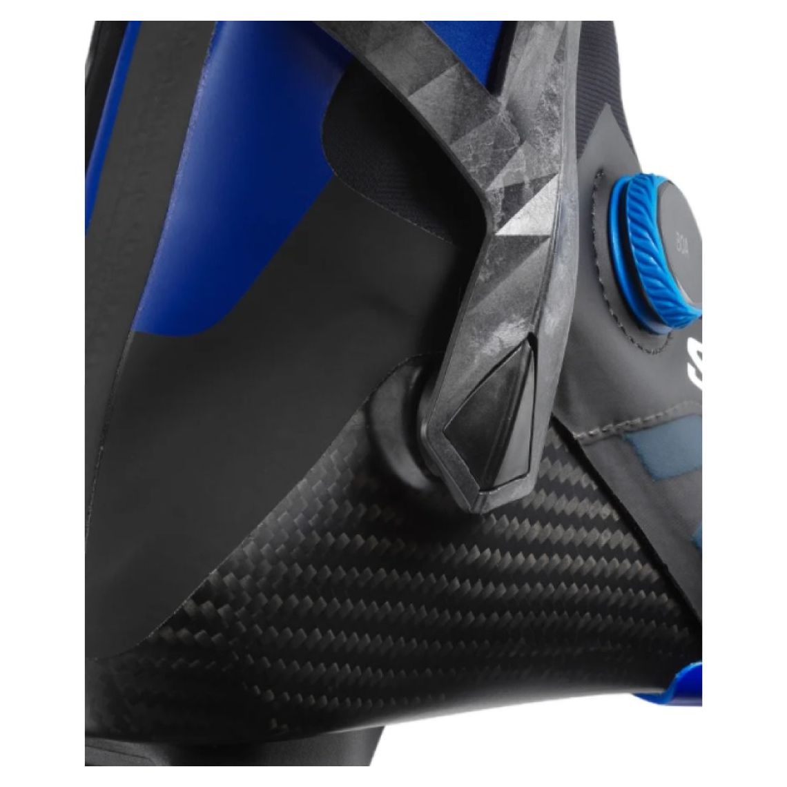 L47552800 Лыж.ботинки SALOMON Конек S-Lab Skate Carbon Boa, система Prolink, цв.черный-синий