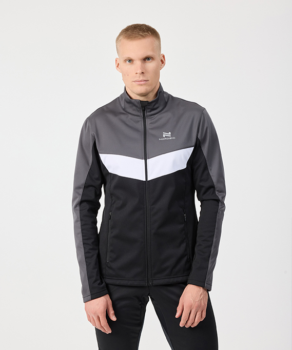 NSM815202 Костюм разминочный NordSki Base Grey/Black