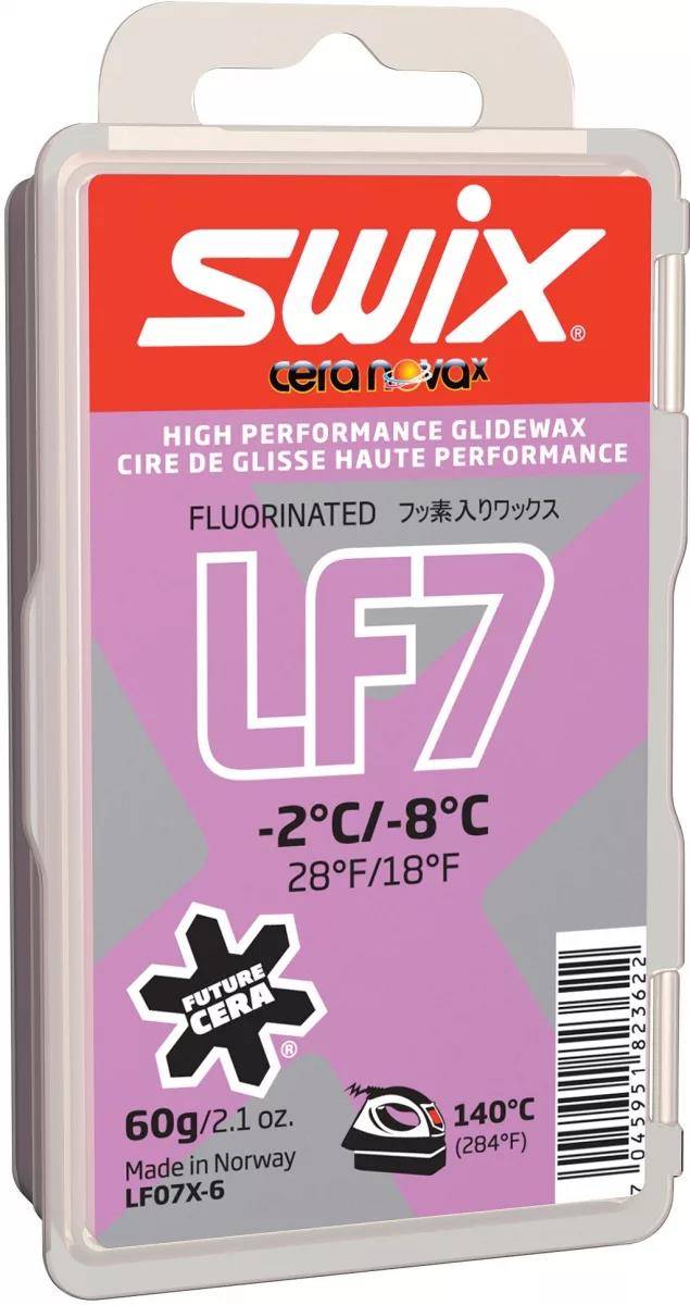 LF07X-6 Парафин (мазь скольжения) SWIX (+2....-8), VIOLET 60 гр