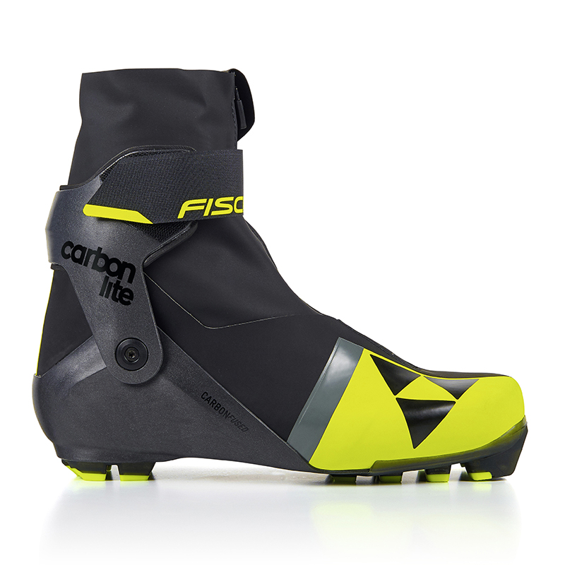 S10023V Лыжные ботинки унисекс FISCHER Skate, система NNN Carbonlite, цв.черный