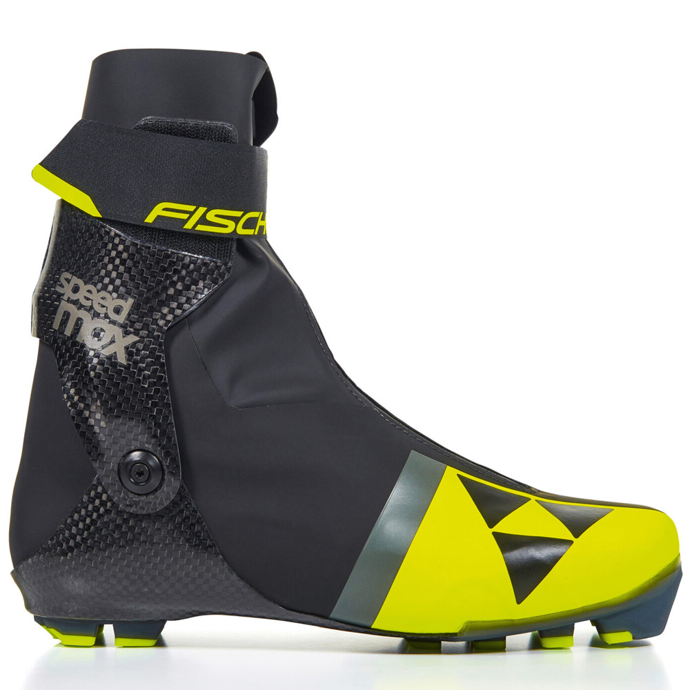 S01022 Лыжные ботинки унисекс FISCHER Skate, система NNN Speedmax, цв. черный