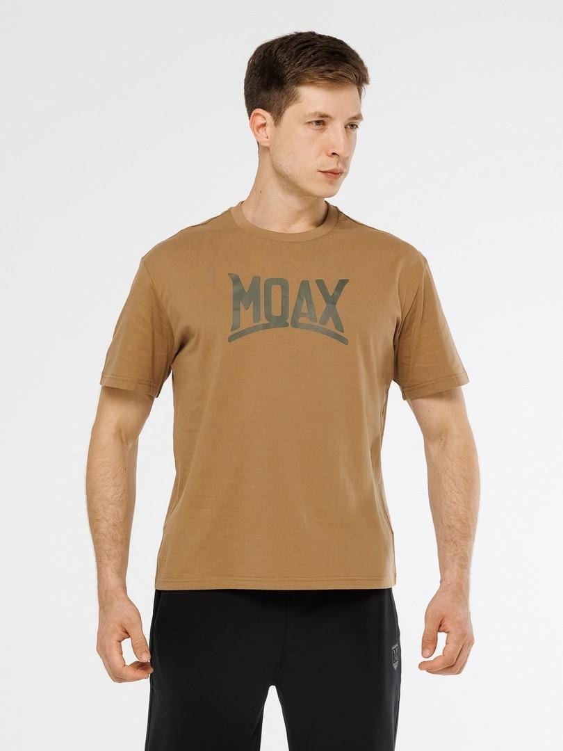 MX114531-12700 Футболка муж. MOAX Сotton lite, цв. светло-коричневый