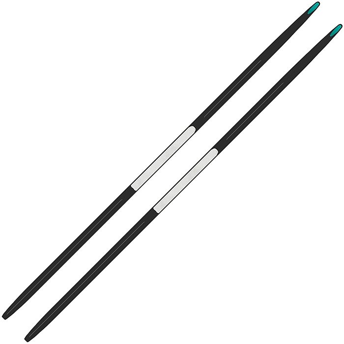 KA100 Лыжи беговые KASTLE Classic XA10 SKIN PACKAGE Plus MEDIUM NIS+Крепление TOURING AUTO NNN