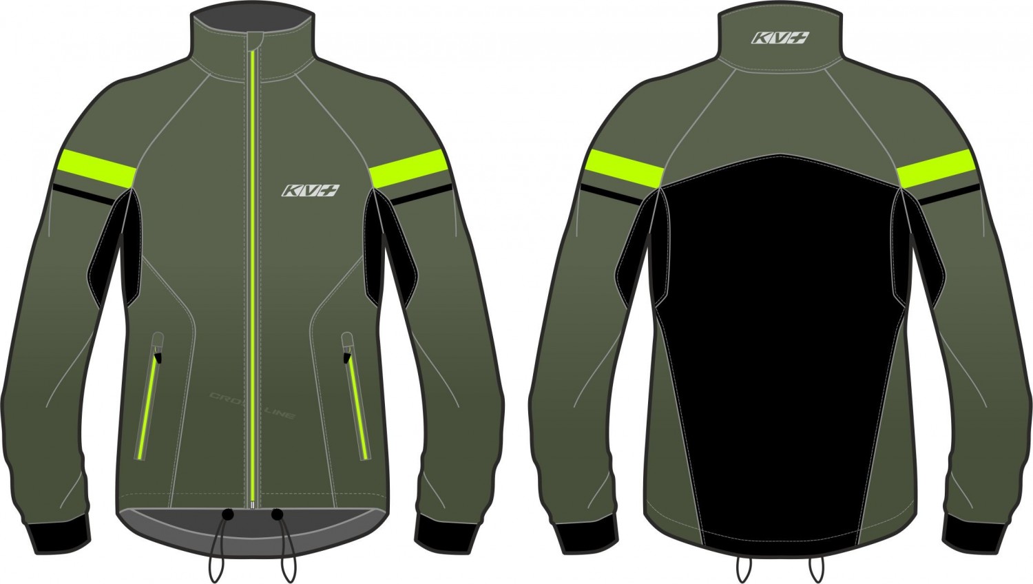 23V110.7 Куртка KV+ CROSS Olive green