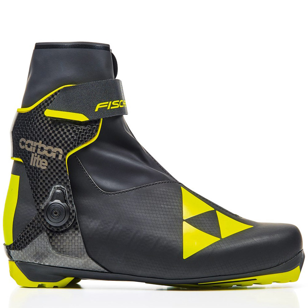 S10020 Лыжные ботинки унисекс FISCHER Skate, система NNN Carbonlite, цв. черный