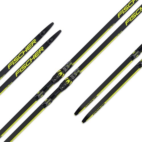 N13422 Лыжи беговые FISCHER Classic CARBON TWIN SKIN PRO SOFT IFP