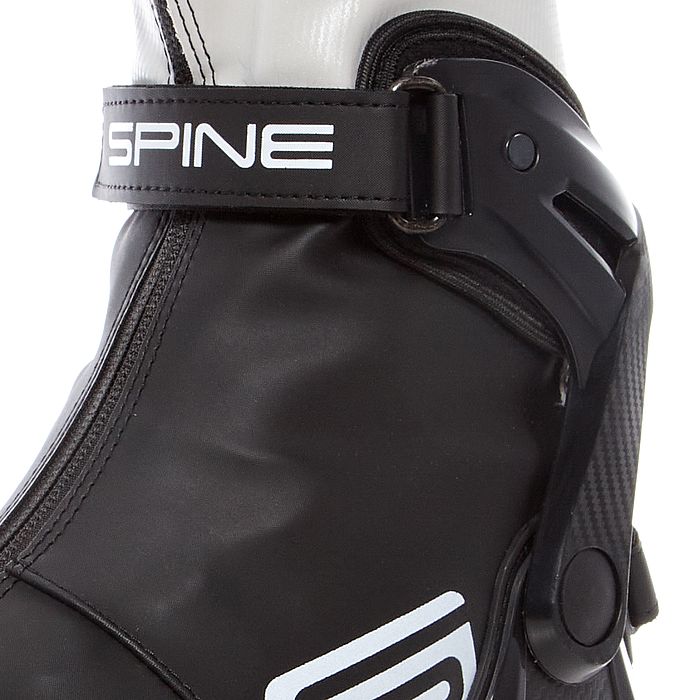 296-22 Лыжные ботинки унисекс SPINE Skate, система NNN Concept, цв. черный
