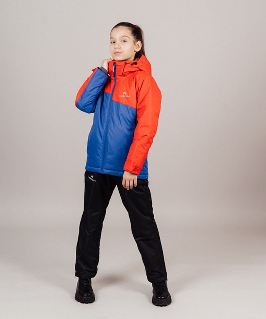 NSJ396057 Куртка утепленная дет. NORDSKI Active True Blue/Red 