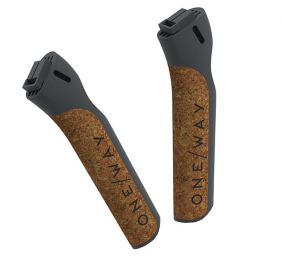 OZ80123 Рукоятка ONE WAY CARBON 2.0 MV средняя, цв. серая