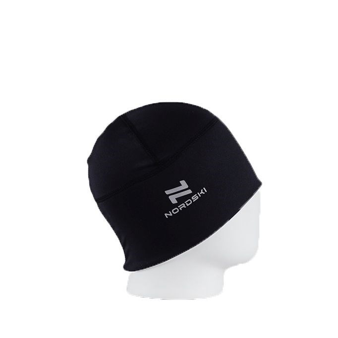 NSV228100 Шапка гоночная унисекс NORDSKI Warm, цв. черный