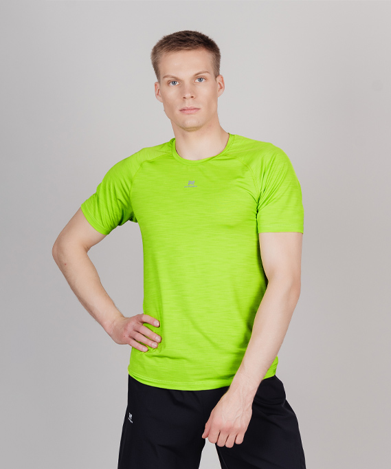 NSM420452 Футболка муж. NORDSKI Pro, цв. салатовый