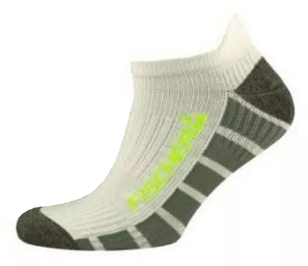 GR8242-000 Носки термо унисекс FISCHER Multisport, низкая посадка, цв. белый-серый