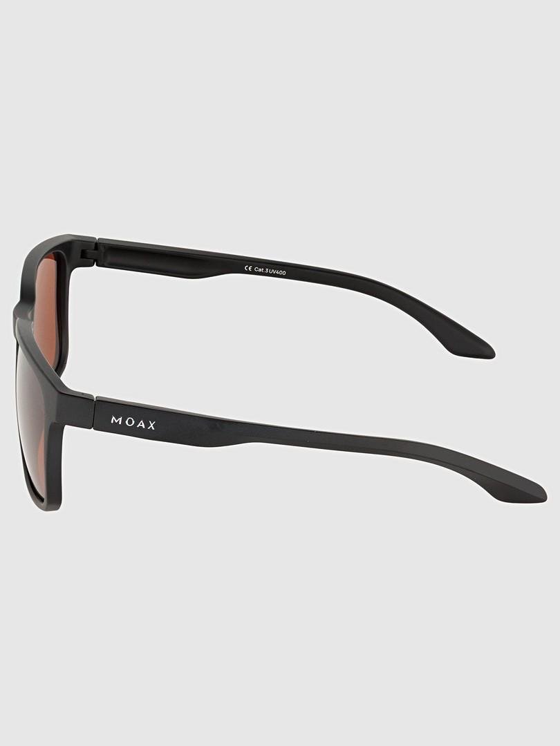 MG035-1 Очки MOAX Phantom, р. OS, цв. опр. черный/ лин. коричневый
