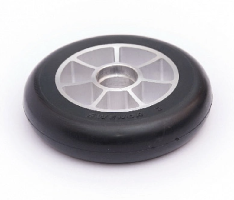 065-005 Колесо лыжероллера SWENOR  без подшипника, Skate 100*24 каучук, среднее №2