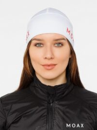 23519M-00025 Шапка гоночная унисекс MOAX SIrius Race, цв. белый