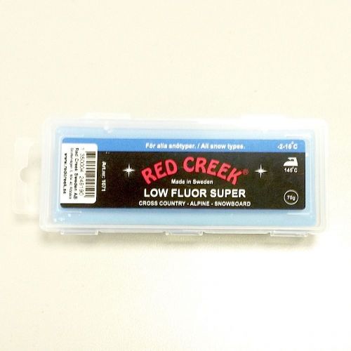 1071 Парафин (мазь скольжения) RED CREEK LF низкофтористый (-2...-16С) 70 гр., цв. синий