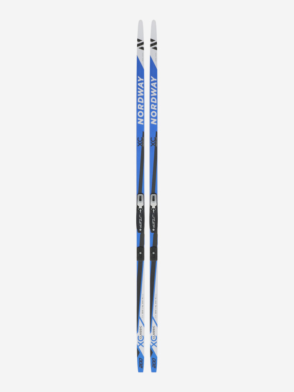 117203NDW-3M Лыжи беговые NORDWAY Classic, насечки Step Grip + Крепления NNN