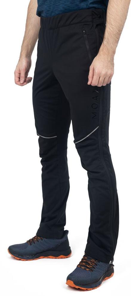 SW212219-10000 Брюки муж, MOAX Solo Full zip черн.