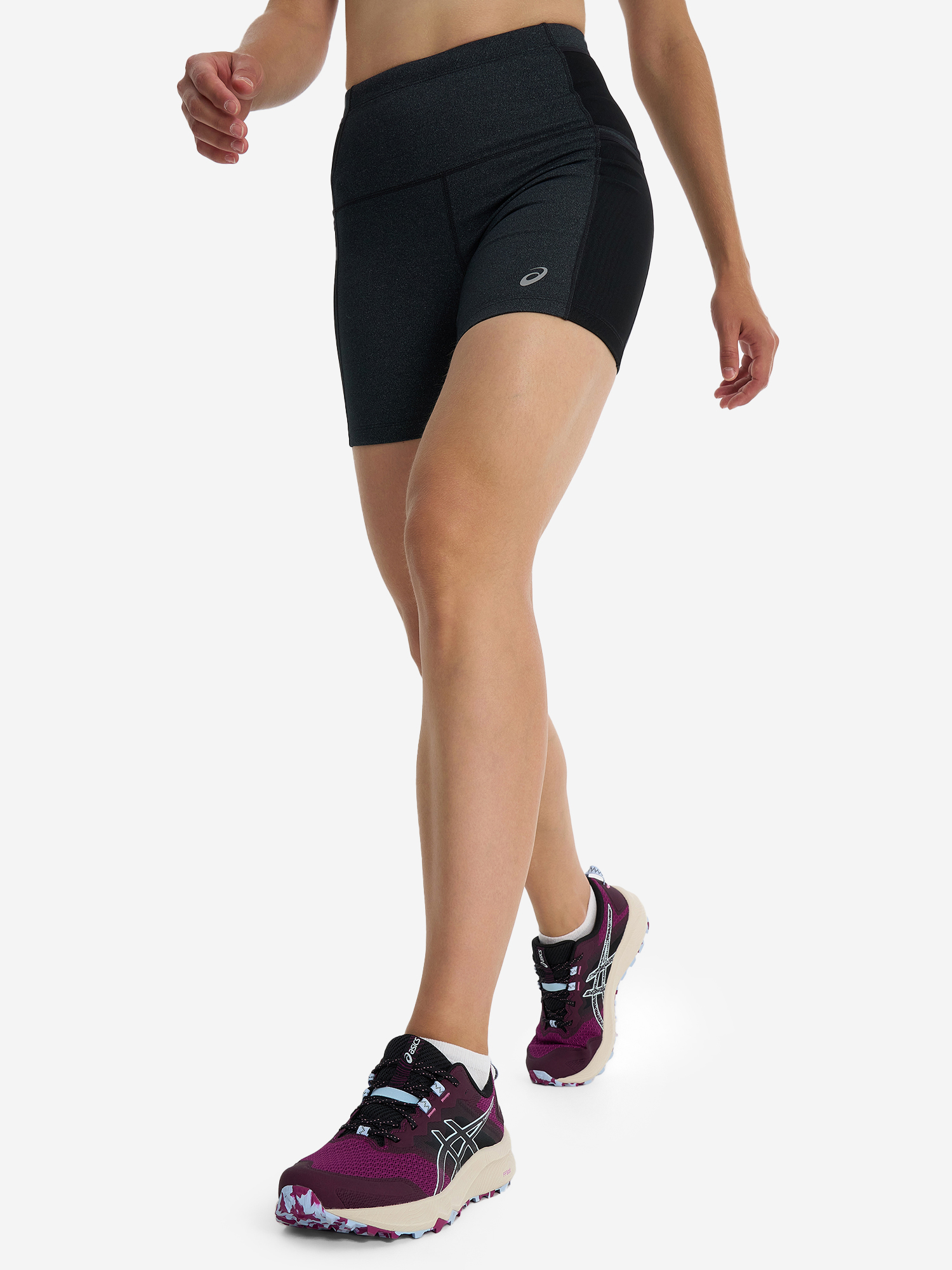 134112/0904 Шорты жен. ASICS Sprinter, цв. черный