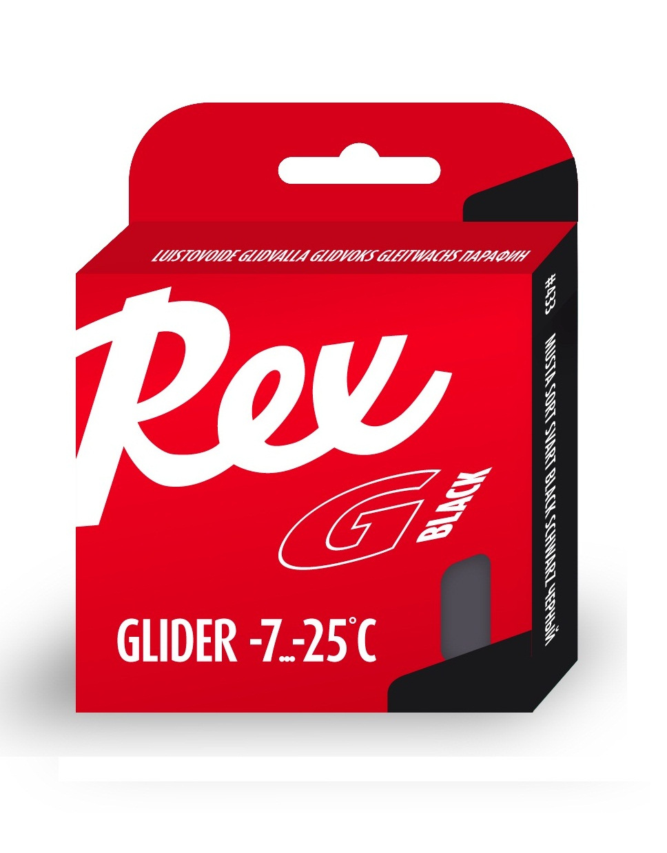 433 Парафин REX OF (-7...-25)  2 x 43g black
