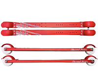 27386 Лыжероллеры SKI TIME Skate Alu L 620mm, 70*30 полиуретан колеса