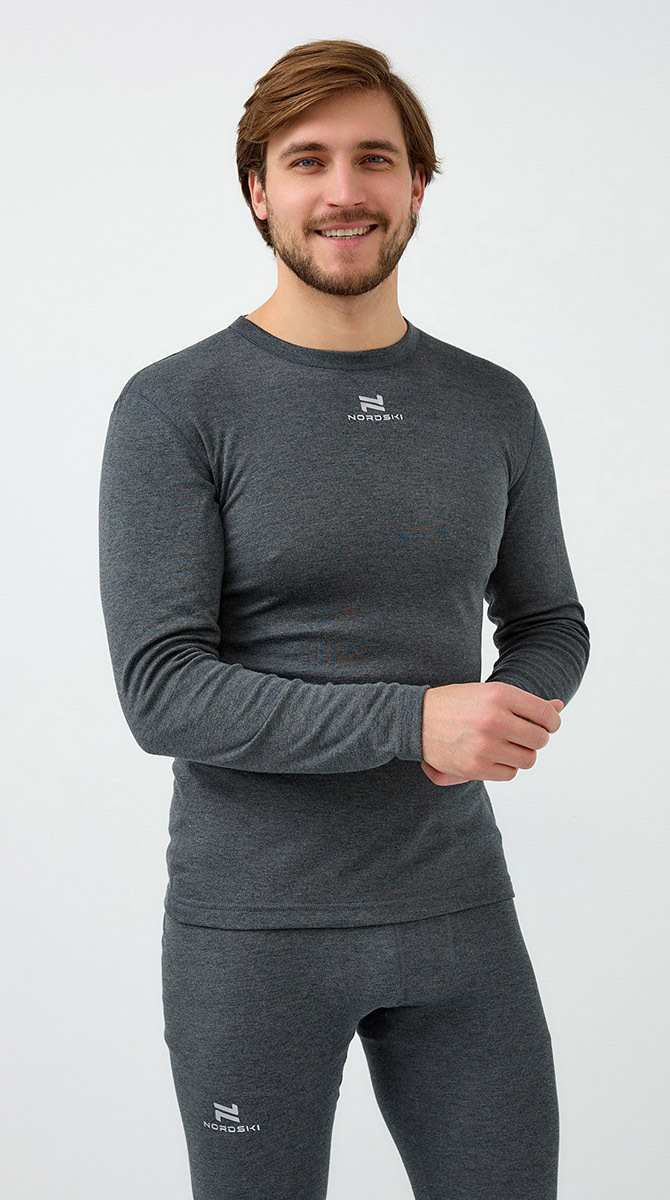 NSM378201 Термобелье NordSki SOFT Grey